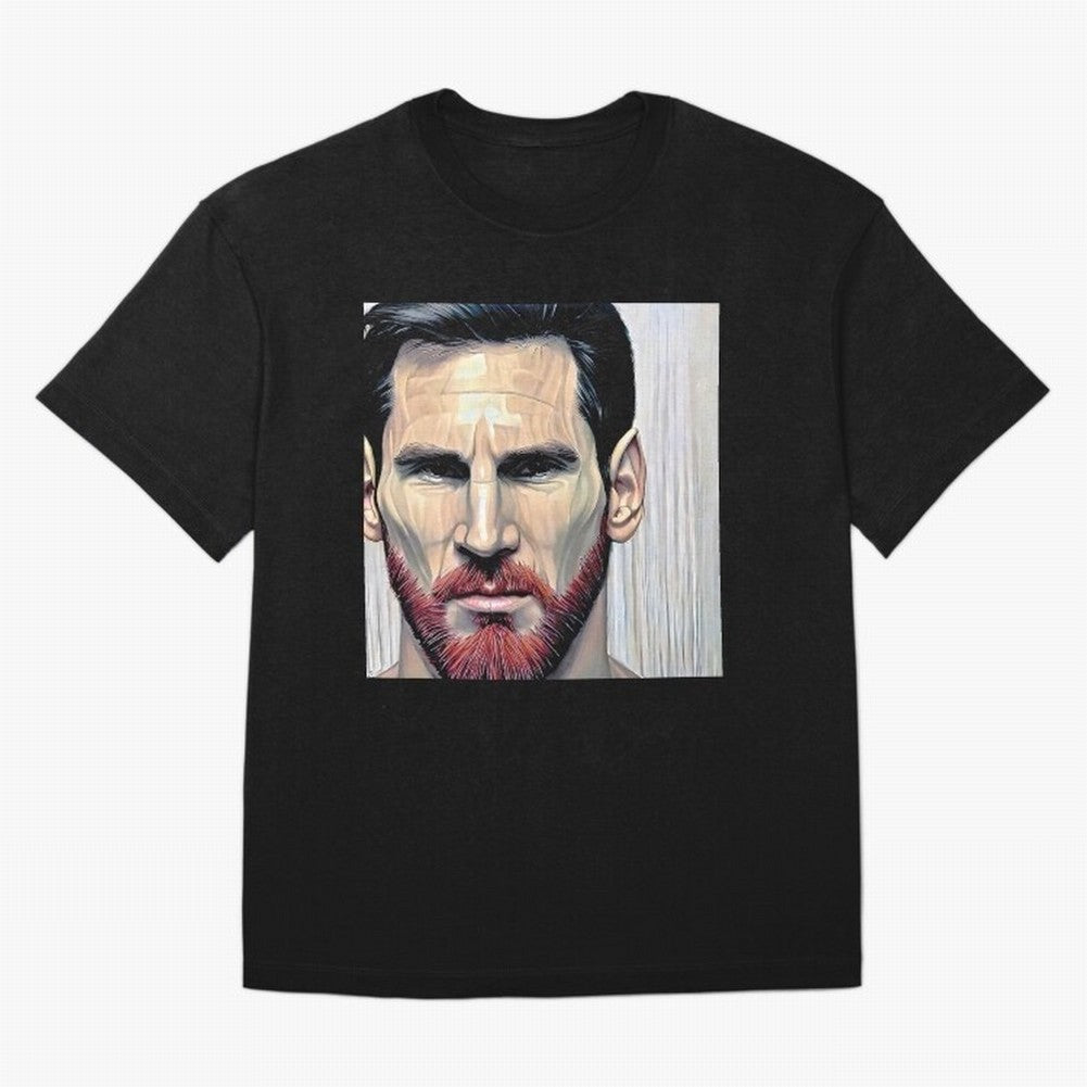 Cartoon-like Messi Oversized T-Shirt Bring Global Tournament Vibes to FIFA World Cup 2026 Filled with Cristiano Ronaldo, Brazil, Portugal and Argentina Energy, Fan Favorite Moments, National Team Passion, Big Match Drama and Soccer History; Ideal