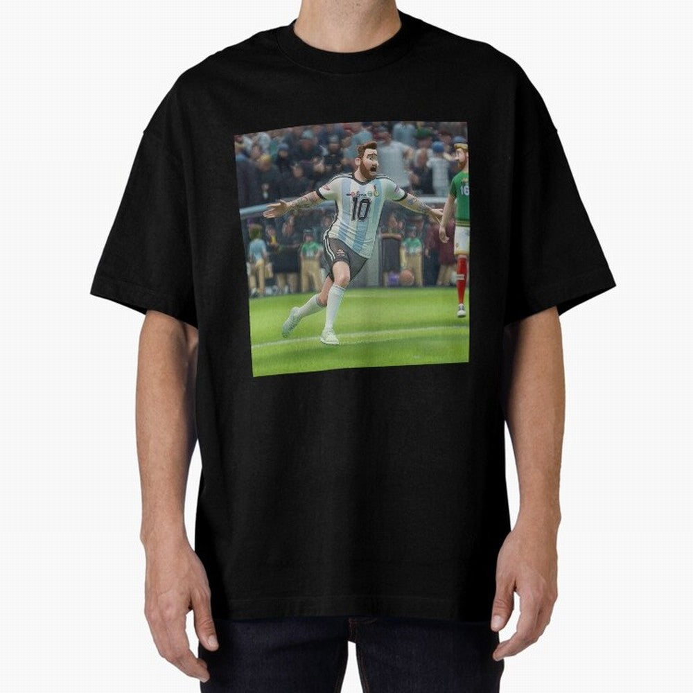 Lionel Messi caricature Classic T-Shirt Join the Countdown to FIFA World Cup 2026 USA Canada Mexico for Fans of CR7 and Messi and Portugal, Bringing Championship Spirit, Famous Goals, Roaring Crowds and International Football Unity; Made for Die
