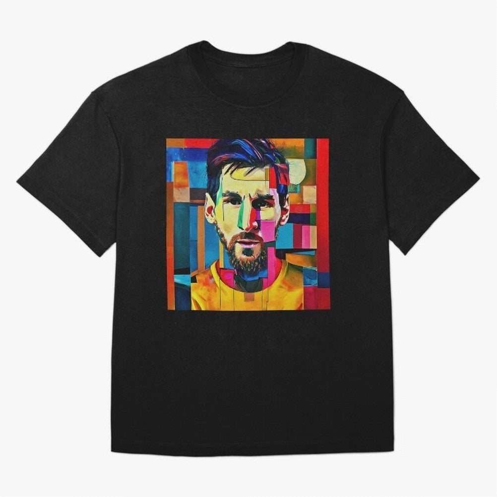 art grafic of Messi Classic T-Shirt Fuel the Hype around Match Day Hype around FIFA World Cup 2026, Cristiano Ronaldo, England and Germany, Football Festival Excitement, Trophy Ambitions, Country Rivalries and Star Player Buzz; Created for Match
