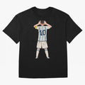 Lionel Messi Oversized T-Shirt Stand with FIFA World Cup 2026 Group Stage Made for CR7, Brazil, Portugal and Argentina Energy, Football Passion, Legendary Performances, Festival Vibes and Supporter Community; Great for Supporters Who Love Legendary