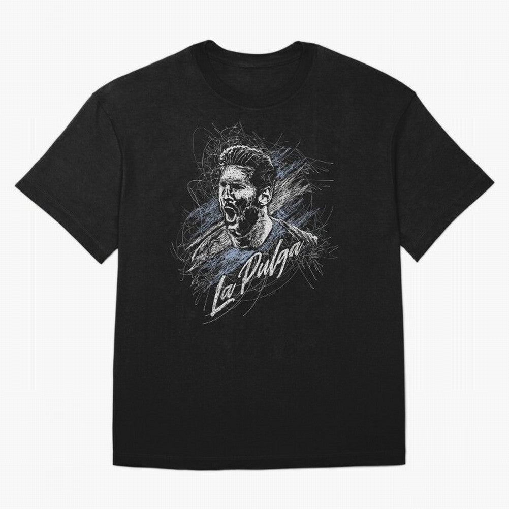 Lionel Messi La Pulga Classic T-Shirt Celebrate Classic Football Spirit in FIFA World Cup 2026 Group Stage Spirit, Centered on Brazil, Portugal and Argentina, Messi, CR7 and Mbappe, Tournament Hype, Historic Matchups, Family Viewing Parties and