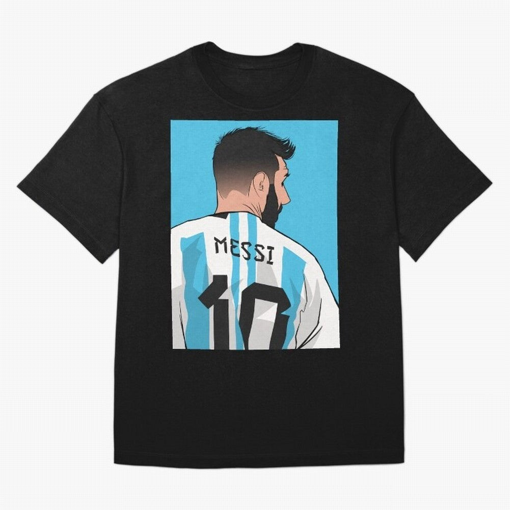 Messi Classic T-Shirt Celebrate the Next Chapter of FIFA World Cup 2026 for Fans of Haaland and Mbappe and France and Portugal, Bringing Vintage Soccer Flavor, Modern Football Stars, National Flags and Final Night Emotion; Great for Watch Parties,