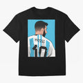 Messi Classic T-Shirt Celebrate the Next Chapter of FIFA World Cup 2026 for Fans of Haaland and Mbappe and France and Portugal, Bringing Vintage Soccer Flavor, Modern Football Stars, National Flags and Final Night Emotion; Great for Watch Parties,