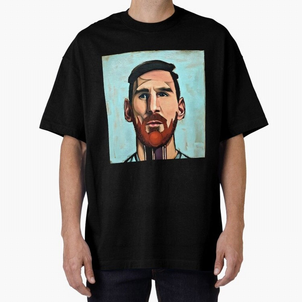 cartoon Messi Classic T-Shirt Bring Bold Fan Energy to FIFA World Cup 2026 for Fans of Mbappe and Neymar and Portugal, Bringing Game Day Rituals, Football Legends, Country Pride and the Road to the Final; Created for Match Day Parties, Soccer