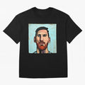 cartoon Messi Classic T-Shirt Bring Bold Fan Energy to FIFA World Cup 2026 for Fans of Mbappe and Neymar and Portugal, Bringing Game Day Rituals, Football Legends, Country Pride and the Road to the Final; Created for Match Day Parties, Soccer