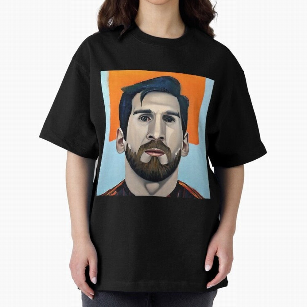 portrait of Messi with beard Classic T-Shirt Enjoy the FIFA World Cup 2026 USA Canada Mexico Journey through CR7 Highlights, Argentina Pride, Worldwide Fan Energy, Dramatic Goals, Stadium Lights and Championship Celebrations; Great for Watch