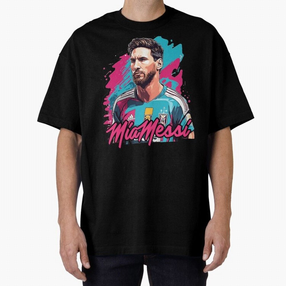 MiaMessi Premium Classic T-Shirt Celebrate the Biggest Stage of Match Day Hype around FIFA World Cup 2026, Haaland and Mbappe, Argentina, Football History, Final Match Energy, Crowd Noise and Once in a Lifetime Moments; Perfect for Supporters Who