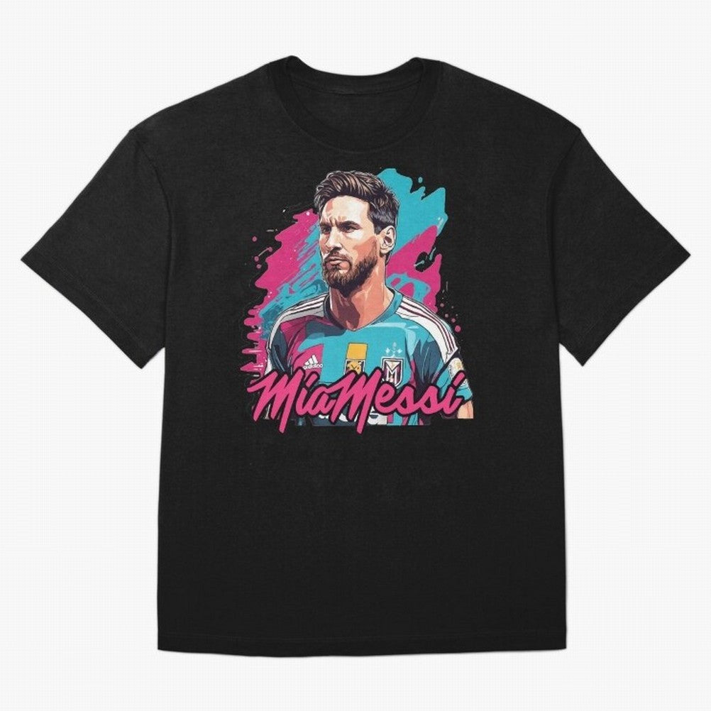 MiaMessi Premium Classic T-Shirt Celebrate the Biggest Stage of Match Day Hype around FIFA World Cup 2026, Haaland and Mbappe, Argentina, Football History, Final Match Energy, Crowd Noise and Once in a Lifetime Moments; Perfect for Supporters Who