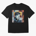 Messi on digital board Oversized T-Shirt Support Your Favorite Stars during the FIFA World Cup 2026 Group Stage Journey through CR7 Highlights, France and Portugal Pride, Championship Spirit, Famous Goals, Roaring Crowds and International Football