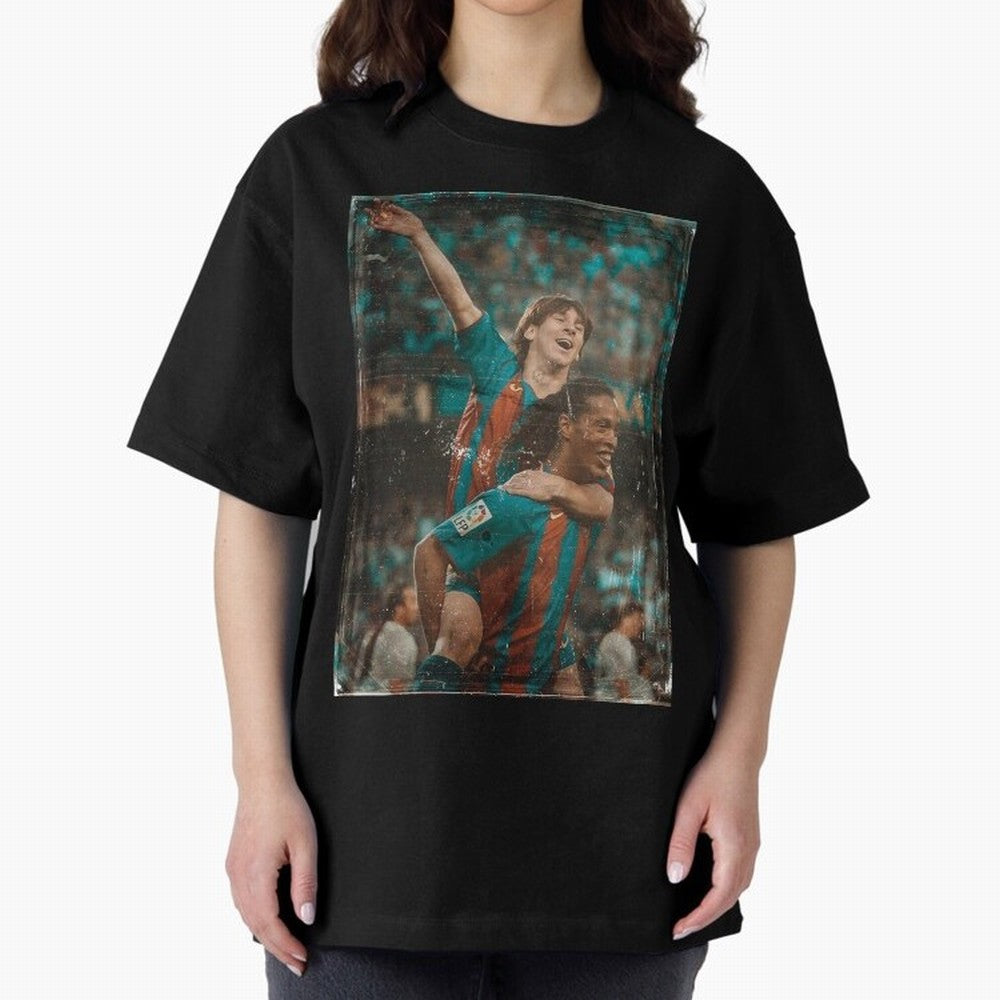 Messi and Ronaldinho Vintage Classic T-Shirt Relive Legendary Nights from the FIFA World Cup 2026 Group Stage Journey through Messi, Neymar and Mbappe Highlights, Brazil, Portugal and Argentina Pride, Goal Celebration Energy, Supporter Heritage,