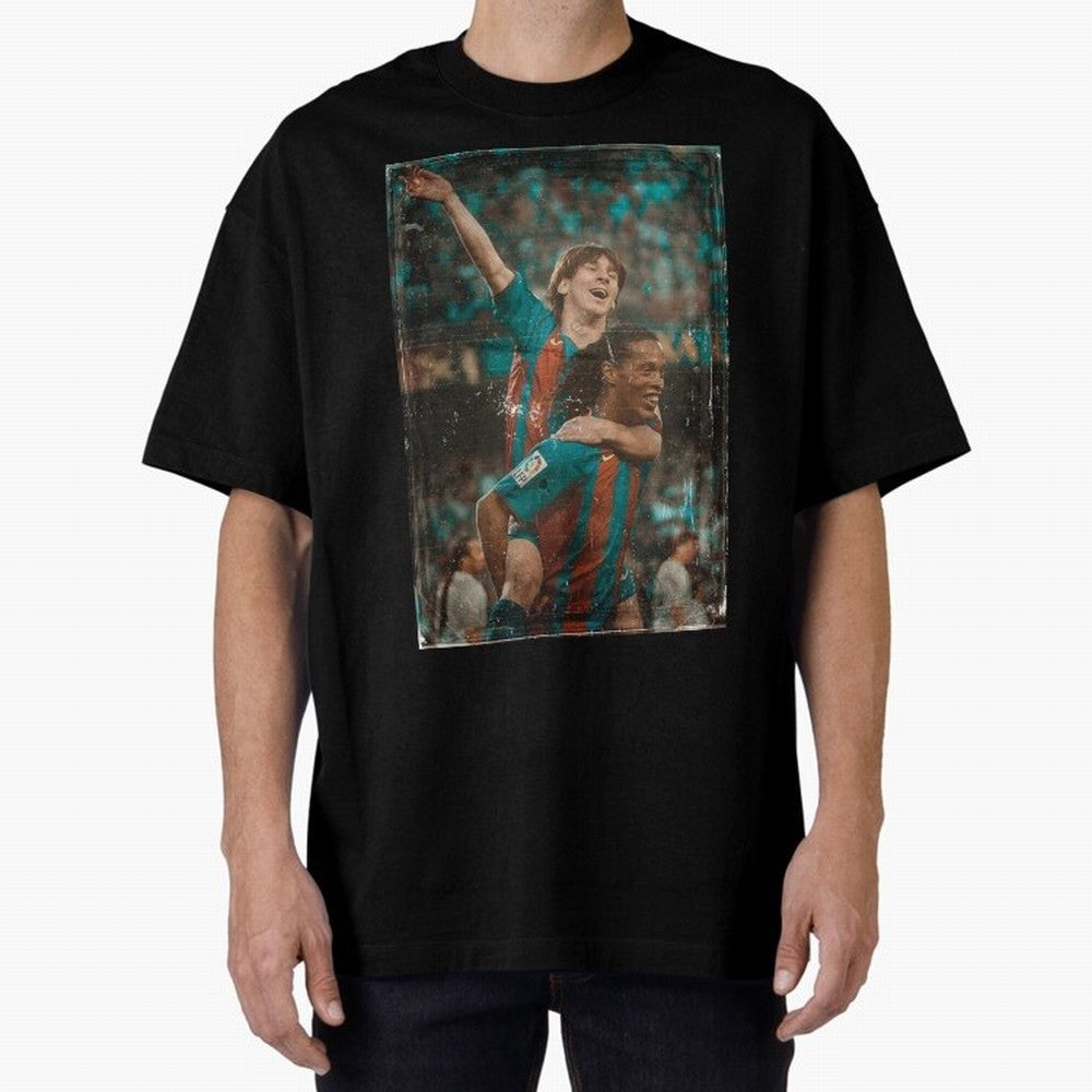 Messi and Ronaldinho Vintage Classic T-Shirt Relive Legendary Nights from the FIFA World Cup 2026 Group Stage Journey through Messi, Neymar and Mbappe Highlights, Brazil, Portugal and Argentina Pride, Goal Celebration Energy, Supporter Heritage,