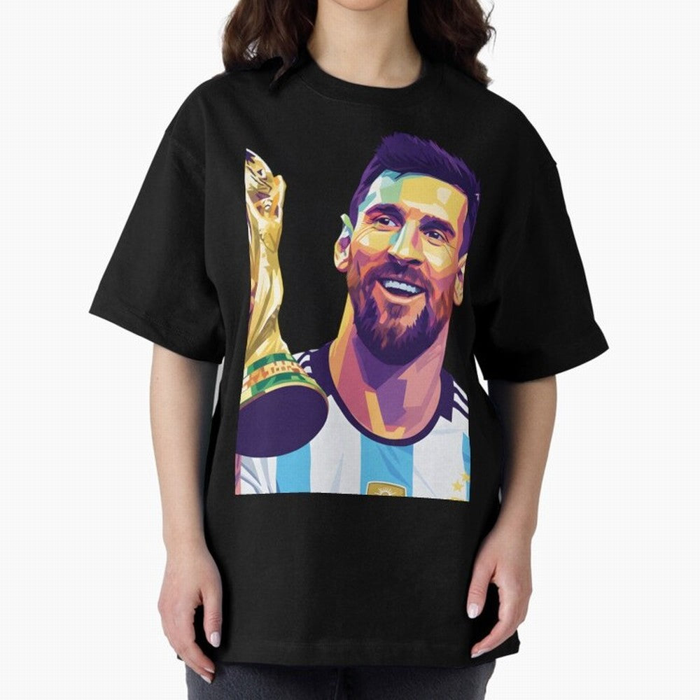 Messi wpap pop art Classic T-Shirt Back the Journey through Global Football Passion for FIFA World Cup 2026 Group Stage, Highlighting Neymar, Haaland and Cristiano Ronaldo, Spain, Sports Nostalgia, International Competition, Famous Players and