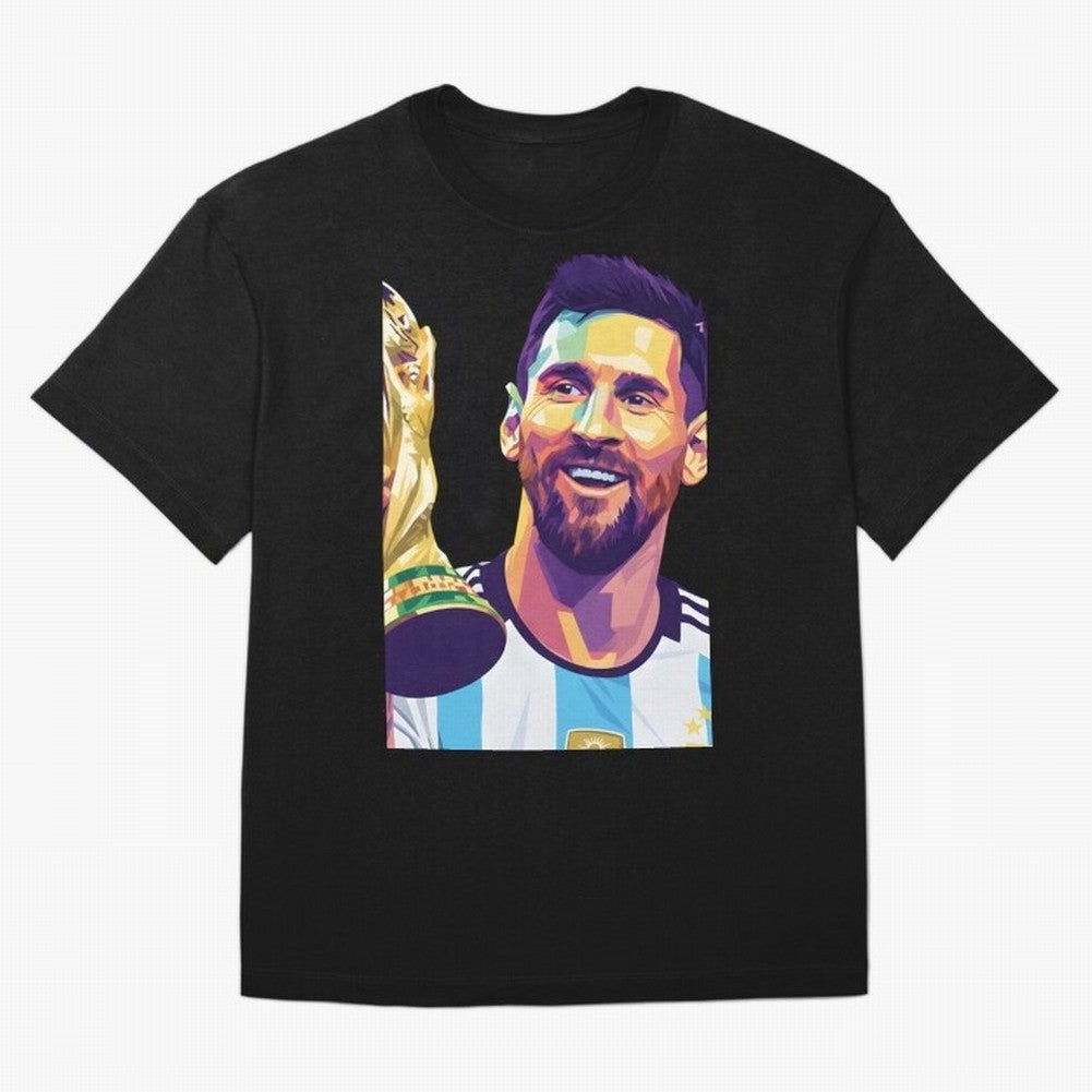 Messi wpap pop art Classic T-Shirt Back the Journey through Global Football Passion for FIFA World Cup 2026 Group Stage, Highlighting Neymar, Haaland and Cristiano Ronaldo, Spain, Sports Nostalgia, International Competition, Famous Players and