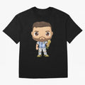 Messi_Champion Oversized T-Shirt Turn Every Weekend Toward Global Football Passion for FIFA World Cup 2026, Celebrating Messi, CR7 and Mbappe, Spain and Netherlands, Goal Celebration Energy, Supporter Heritage, Football Icons and Worldwide