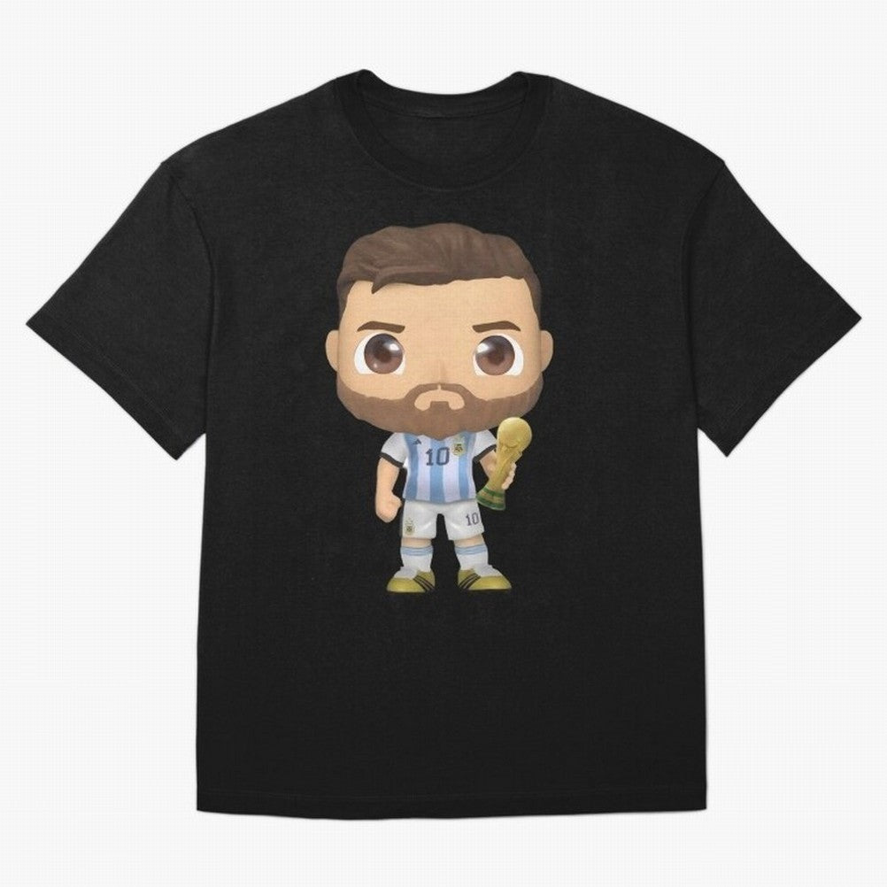 Messi_Champion Oversized T-Shirt Turn Every Weekend Toward Global Football Passion for FIFA World Cup 2026, Celebrating Messi, CR7 and Mbappe, Spain and Netherlands, Goal Celebration Energy, Supporter Heritage, Football Icons and Worldwide