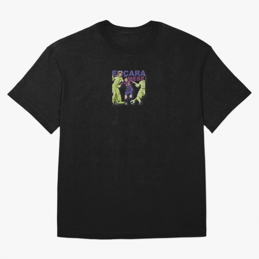 Barcelona 'Encara Messi' Design Oversized T-Shirt Celebrate the Stars of FIFA World Cup 2026 USA Canada Mexico Spirit, Made for Portugal, Spain and Germany, Neymar, Stadium Memories, Football Loyalty, International Chants and Championship