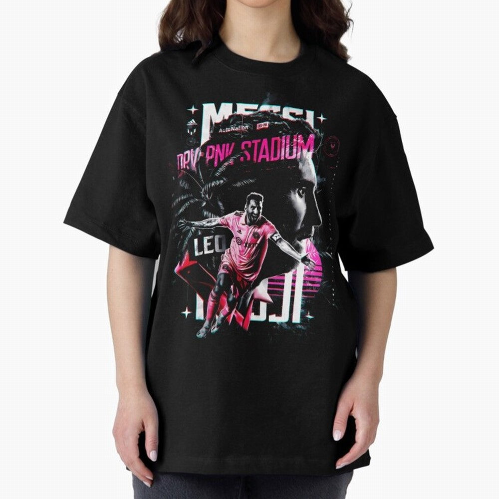 The King Leo Messi Legend Oversized T-Shirt Relive Legendary Nights from FIFA World Cup 2026 Group Stage Spirit, Centered on France and Portugal, Haaland and Mbappe, Supporter Pride, Iconic Celebrations, Legendary Names and Global Match Day Energy;