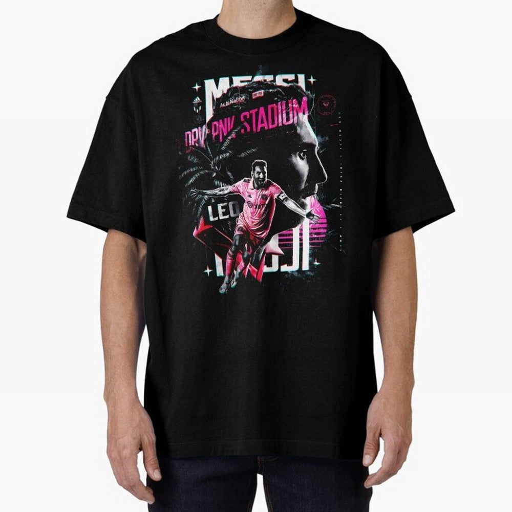 The King Leo Messi Legend Oversized T-Shirt Relive Legendary Nights from FIFA World Cup 2026 Group Stage Spirit, Centered on France and Portugal, Haaland and Mbappe, Supporter Pride, Iconic Celebrations, Legendary Names and Global Match Day Energy;