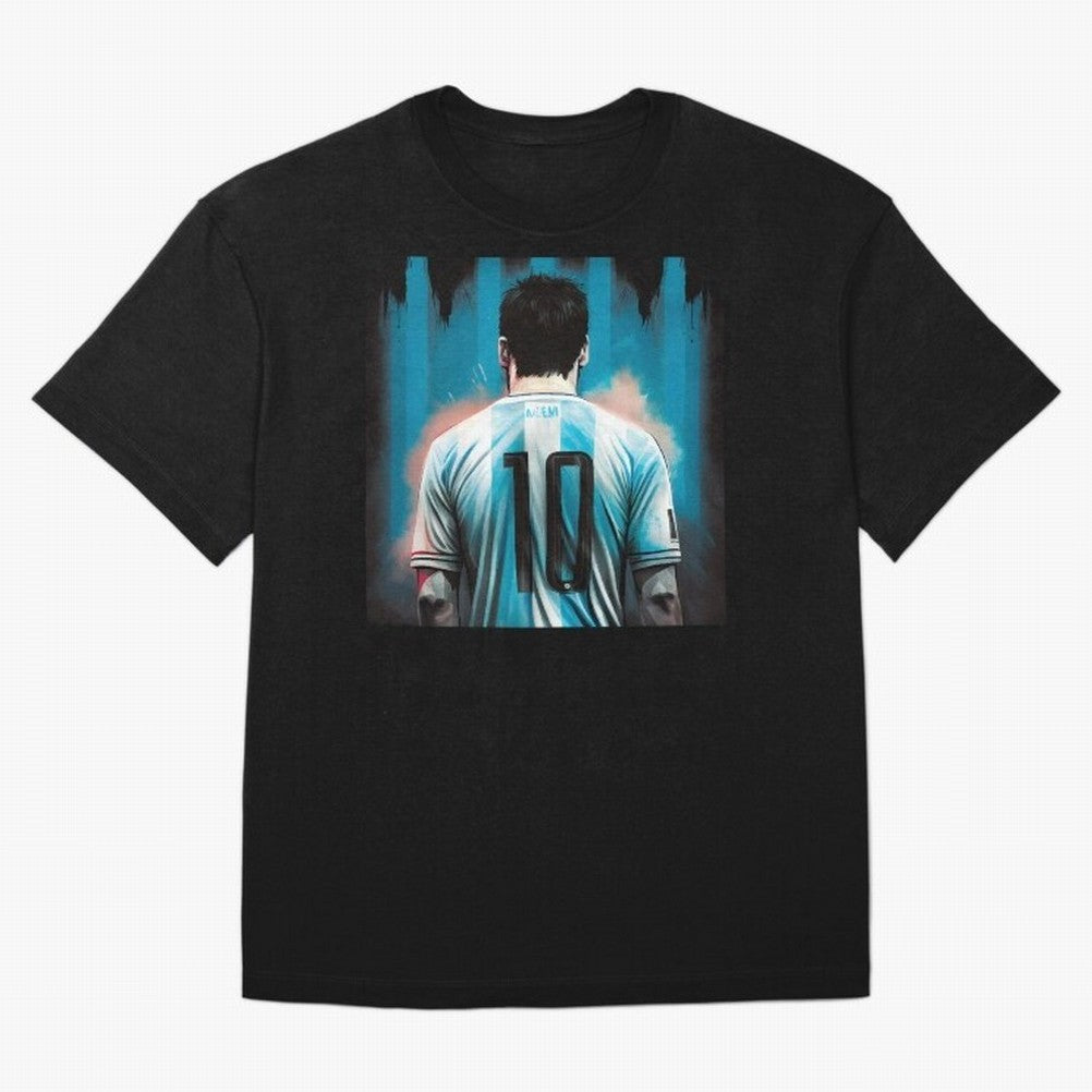 The King Leo Messi Legend Classic T-Shirt Show Your Stadium Side during Global Football Passion for FIFA World Cup 2026 USA Canada Mexico, Inspired by Mbappe and Neymar, Portugal, Goal Celebration Energy, Supporter Heritage, Football Icons and