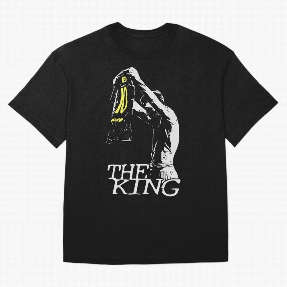 The King Leo Messi Legend Oversized T-Shirt Celebrate Global Passion for FIFA World Cup 2026 USA Canada Mexico Inspired by Mbappe and Neymar, France Energy, Supporter Pride, Iconic Celebrations, Legendary Names and Global Match Day Energy; Created