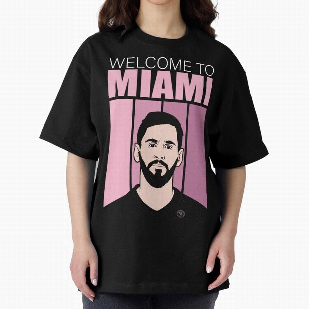 The King Leo Messi Legend Oversized T-Shirt Celebrate Golden Goal Energy in FIFA World Cup 2026 USA Canada Mexico for Fans of Cristiano Ronaldo and Portugal, Spain and Germany, Bringing Game Day Rituals, Football Legends, Country Pride and the Road