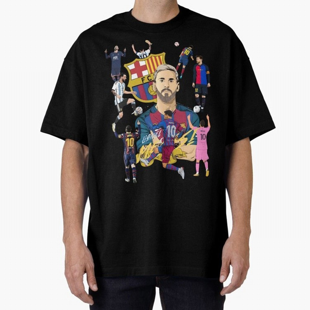 MiaMessi Premium Oversized T-Shirt Represent Fans Who Live for FIFA World Cup 2026 Group Stage Spirit, Filled with England, France and Netherlands, Cristiano Ronaldo, Tournament Hype, Historic Matchups, Family Viewing Parties and Global Sports