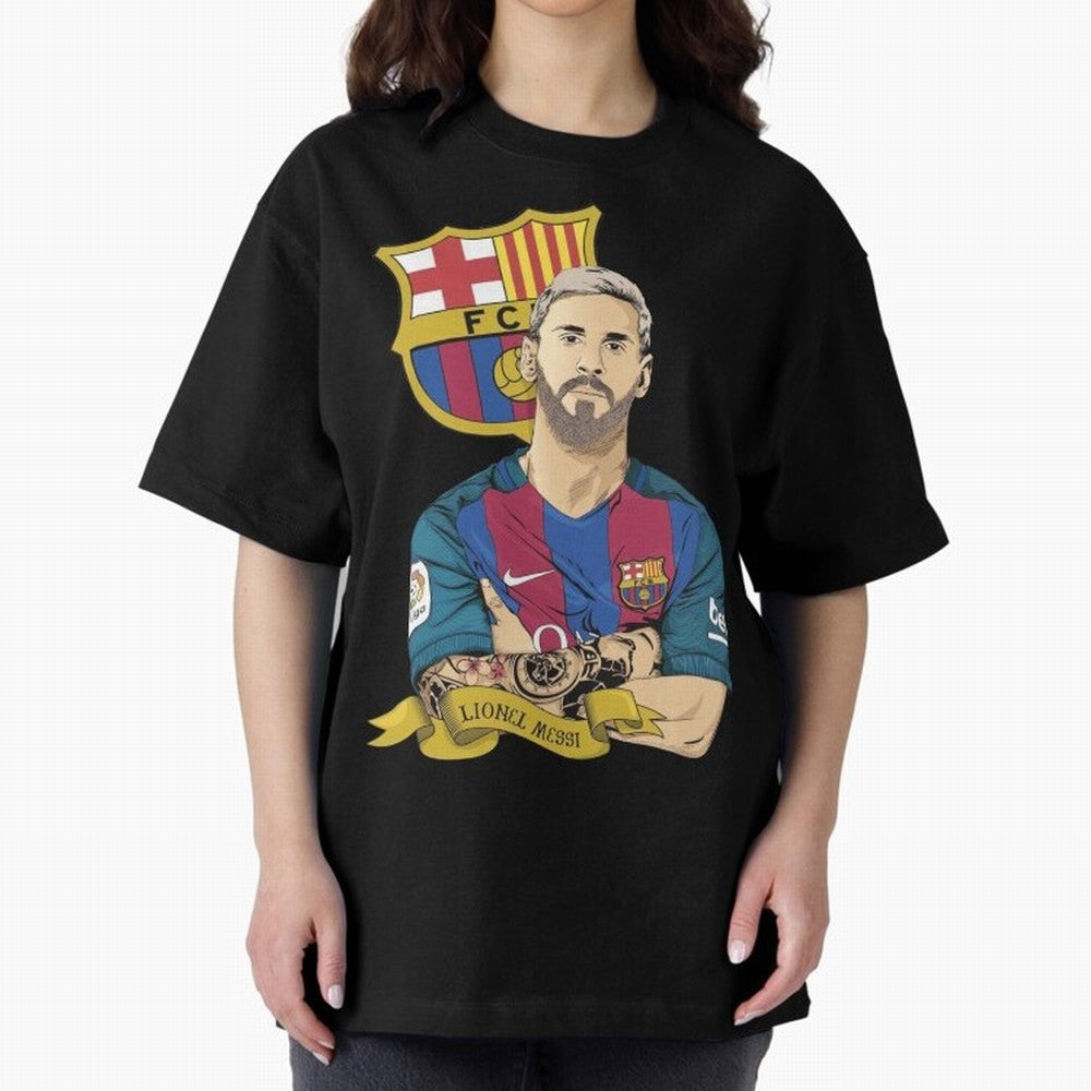 Lionel Messi (Barcelona) artwork Classic T-Shirt Get Ready for FIFA World Cup 2026 USA Canada Mexico Centered on Mbappe and Neymar, England Energy, Fan Favorite Moments, National Team Passion, Big Match Drama and Soccer History; Ideal for Football