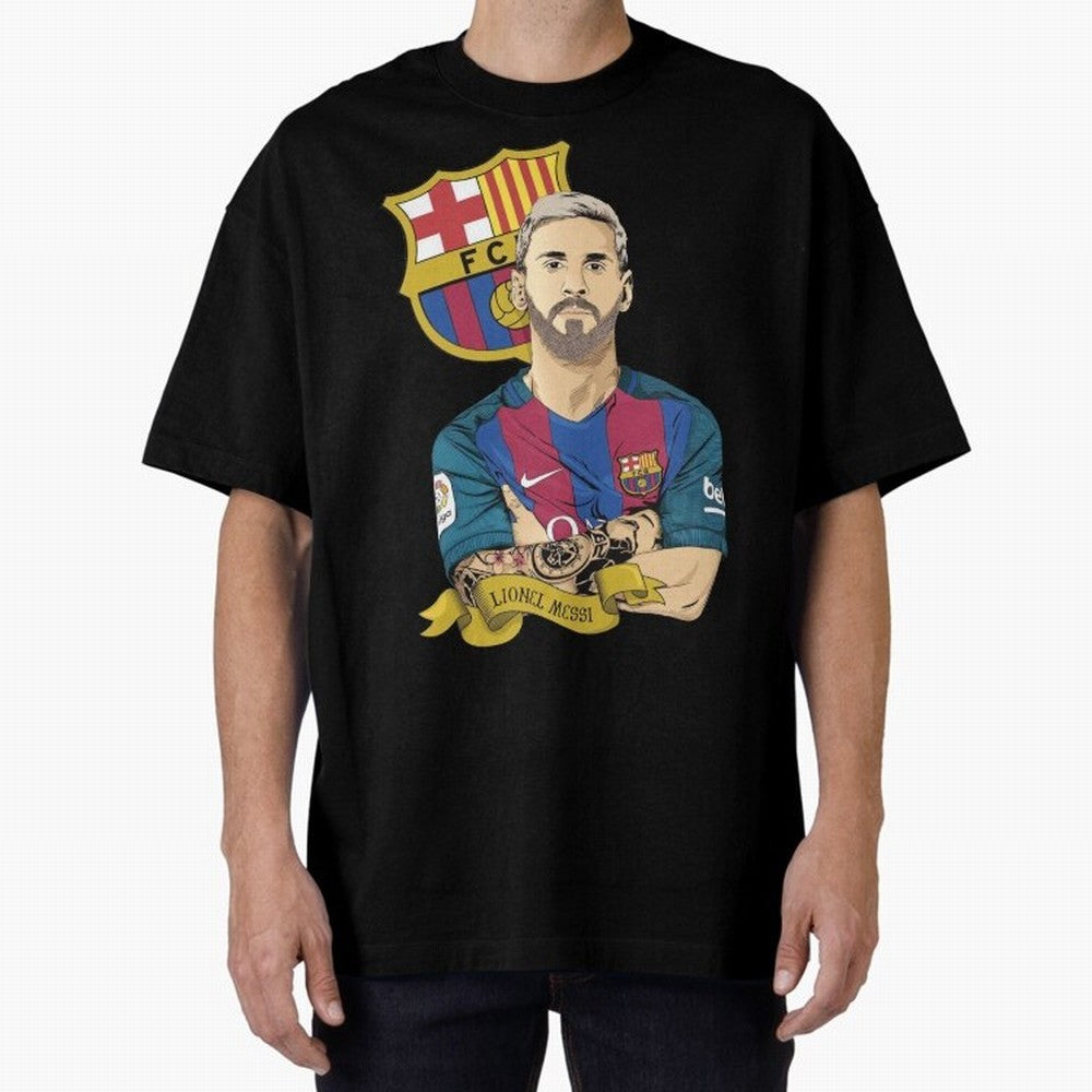 Lionel Messi (Barcelona) artwork Classic T-Shirt Get Ready for FIFA World Cup 2026 USA Canada Mexico Centered on Mbappe and Neymar, England Energy, Fan Favorite Moments, National Team Passion, Big Match Drama and Soccer History; Ideal for Football