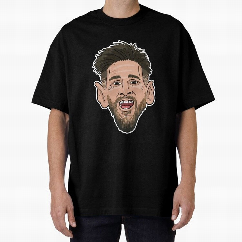 messi toon face argentina Classic T-Shirt Show Love for Legendary Goals in the FIFA World Cup 2026 Group Stage Journey through Messi, Neymar and Mbappe Highlights, Portugal, Spain and Germany Pride, Global Supporter Spirit, Legendary Goals,