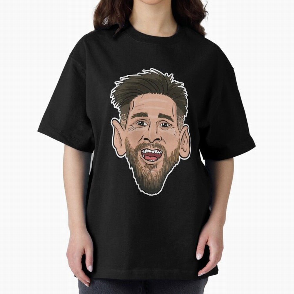messi toon face argentina Classic T-Shirt Show Love for Legendary Goals in the FIFA World Cup 2026 Group Stage Journey through Messi, Neymar and Mbappe Highlights, Portugal, Spain and Germany Pride, Global Supporter Spirit, Legendary Goals,