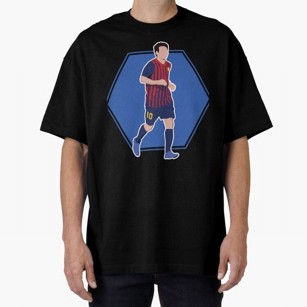 Messi Best Oversized T-Shirt Mark Global Football Passion for FIFA World Cup 2026, Built around Cristiano Ronaldo, Haaland and CR7, Brazil, Portugal and Argentina, Supporter Pride, Iconic Celebrations, Legendary Names and Global Match Day Energy;