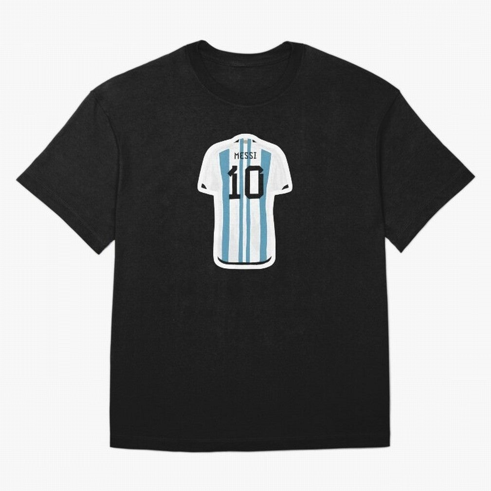 Messi Jersey Oversized T-Shirt Make Memories around FIFA World Cup 2026 USA Canada Mexico Capturing Messi, Neymar and Mbappe, Argentina, France and Brazil Energy, Global Supporter Spirit, Legendary Goals, National Colors and Tournament Celebration;