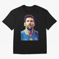 Messi wpap pop art Classic T-Shirt Show Match Day Excitement for FIFA World Cup 2026 Group Stage Capturing Messi and Cristiano Ronaldo, Portugal, Spain and Germany Energy, Global Supporter Spirit, Legendary Goals, National Colors and Tournament
