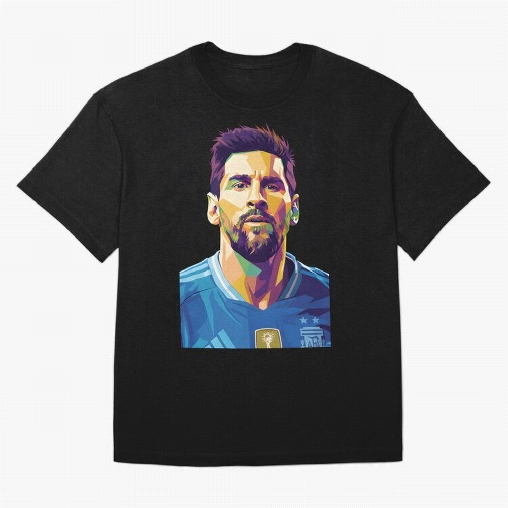 Messi wpap pop art Classic T-Shirt Show Match Day Excitement for FIFA World Cup 2026 Group Stage Capturing Messi and Cristiano Ronaldo, Portugal, Spain and Germany Energy, Global Supporter Spirit, Legendary Goals, National Colors and Tournament