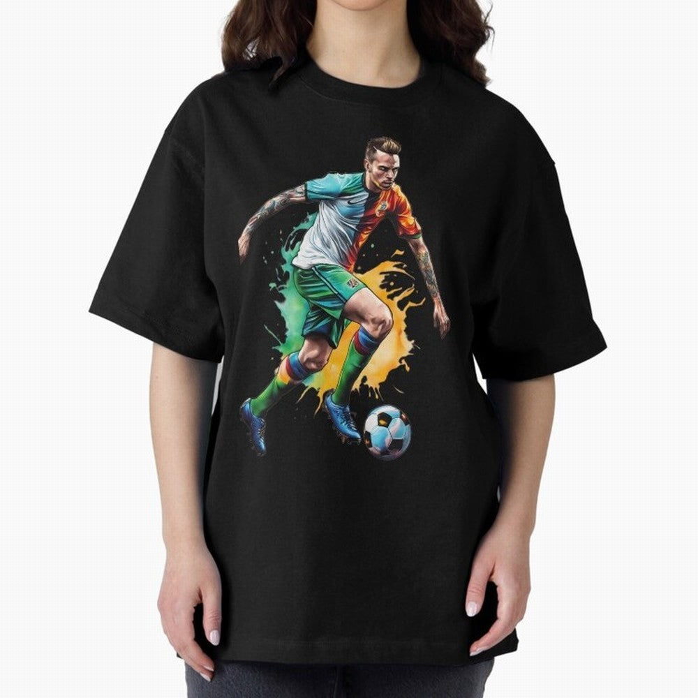 Football Soccer Art Classic T-Shirt Show Love for Legendary Goals in Global Football Passion for FIFA World Cup 2026 Group Stage, Capturing Messi, CR7 and Mbappe, England, France and Netherlands, Stadium Chants, National Pride, Trophy Dreams and