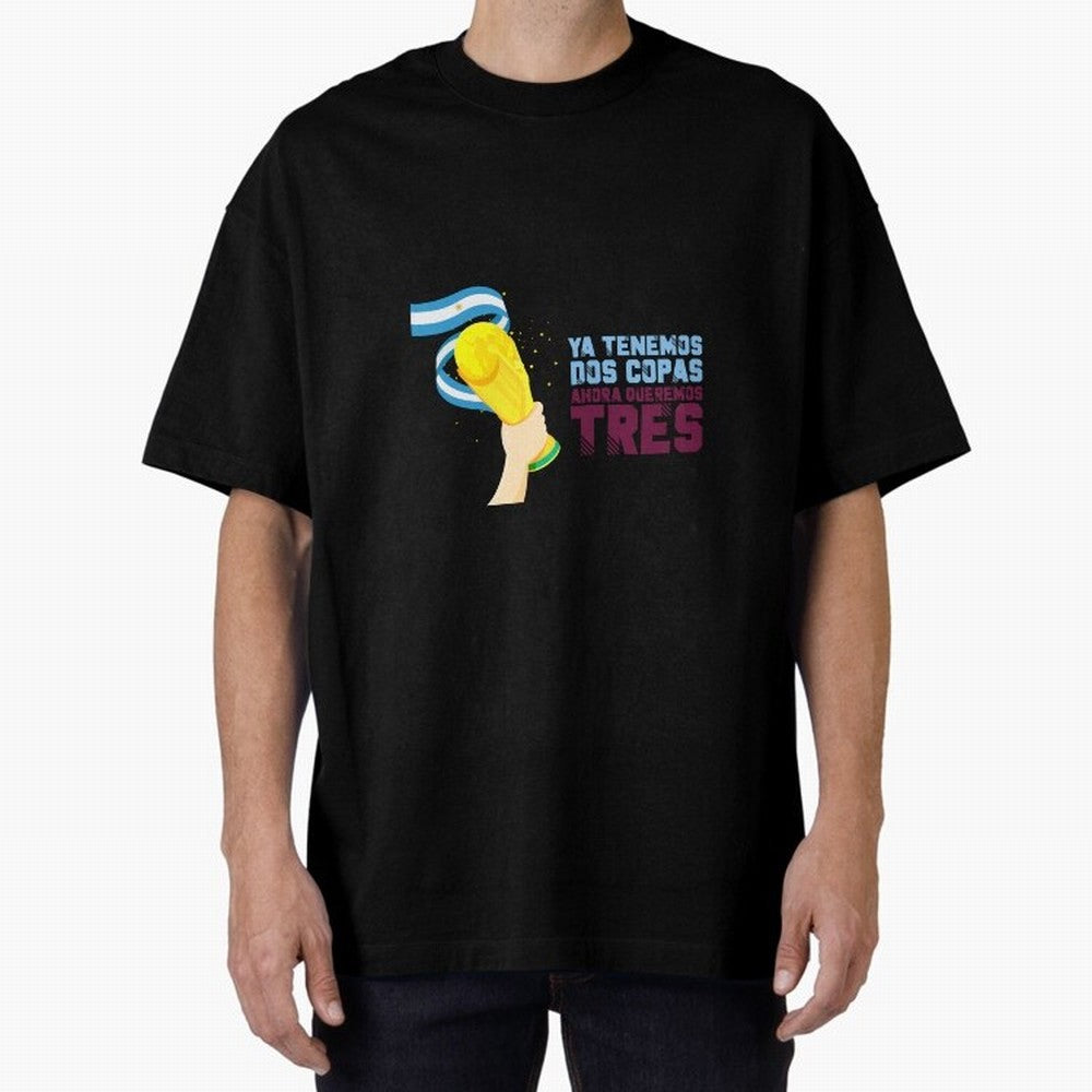 Argentina - World Cup Qatar 2022 - Lionel Classic T-Shirt Join the Countdown to FIFA World Cup 2026 Spirit, Filled with Germany, Haaland, Fan Favorite Moments, National Team Passion, Big Match Drama and Soccer History; Built for Supporters Chasing