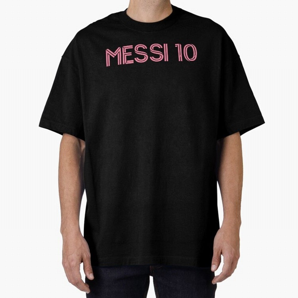 Messi Inter Miami Oversized T-Shirt Show Your Tournament Heart for FIFA World Cup 2026 Group Stage Spirit, Made for Argentina and Brazil, Mbappe and Neymar, Vintage Soccer Flavor, Modern Football Stars, National Flags and Final Night Emotion;