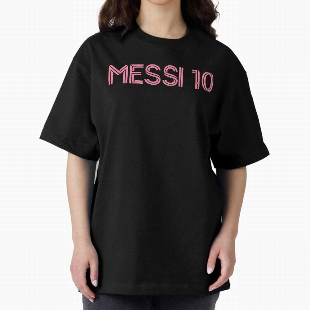Messi Inter Miami Oversized T-Shirt Show Your Tournament Heart for FIFA World Cup 2026 Group Stage Spirit, Made for Argentina and Brazil, Mbappe and Neymar, Vintage Soccer Flavor, Modern Football Stars, National Flags and Final Night Emotion;
