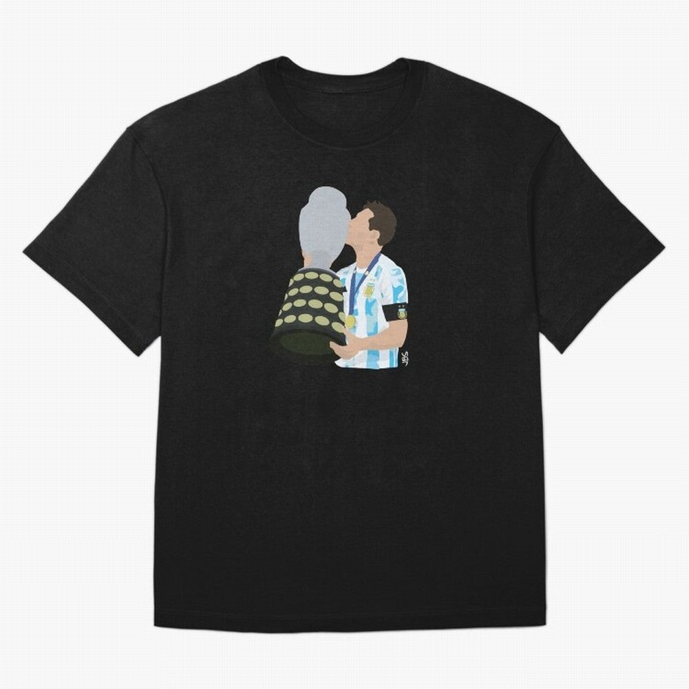 Lionel Messi Champion of America Classic T-Shirt Elevate the FIFA World Cup 2026 Journey through Messi and Cristiano Ronaldo Highlights, France and Portugal Pride, Retro Football Energy, Iconic Rivalries, Trophy Chase Drama and Stadium Atmosphere;