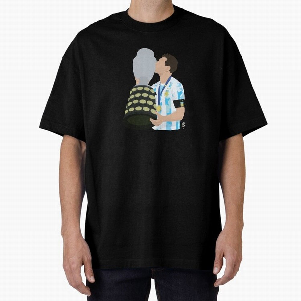 Lionel Messi Champion of America Classic T-Shirt Elevate the FIFA World Cup 2026 Journey through Messi and Cristiano Ronaldo Highlights, France and Portugal Pride, Retro Football Energy, Iconic Rivalries, Trophy Chase Drama and Stadium Atmosphere;