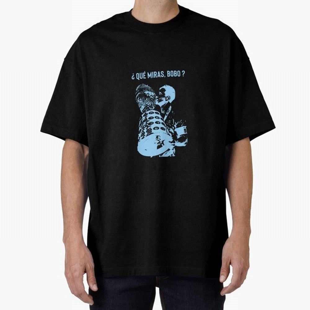 ?Que miras bobo? Oversized T-Shirt Remember Iconic Moments from Global Football Passion for FIFA World Cup 2026, Featuring Cristiano Ronaldo, Haaland and CR7, England, Stadium Chants, National Pride, Trophy Dreams and Unforgettable Football