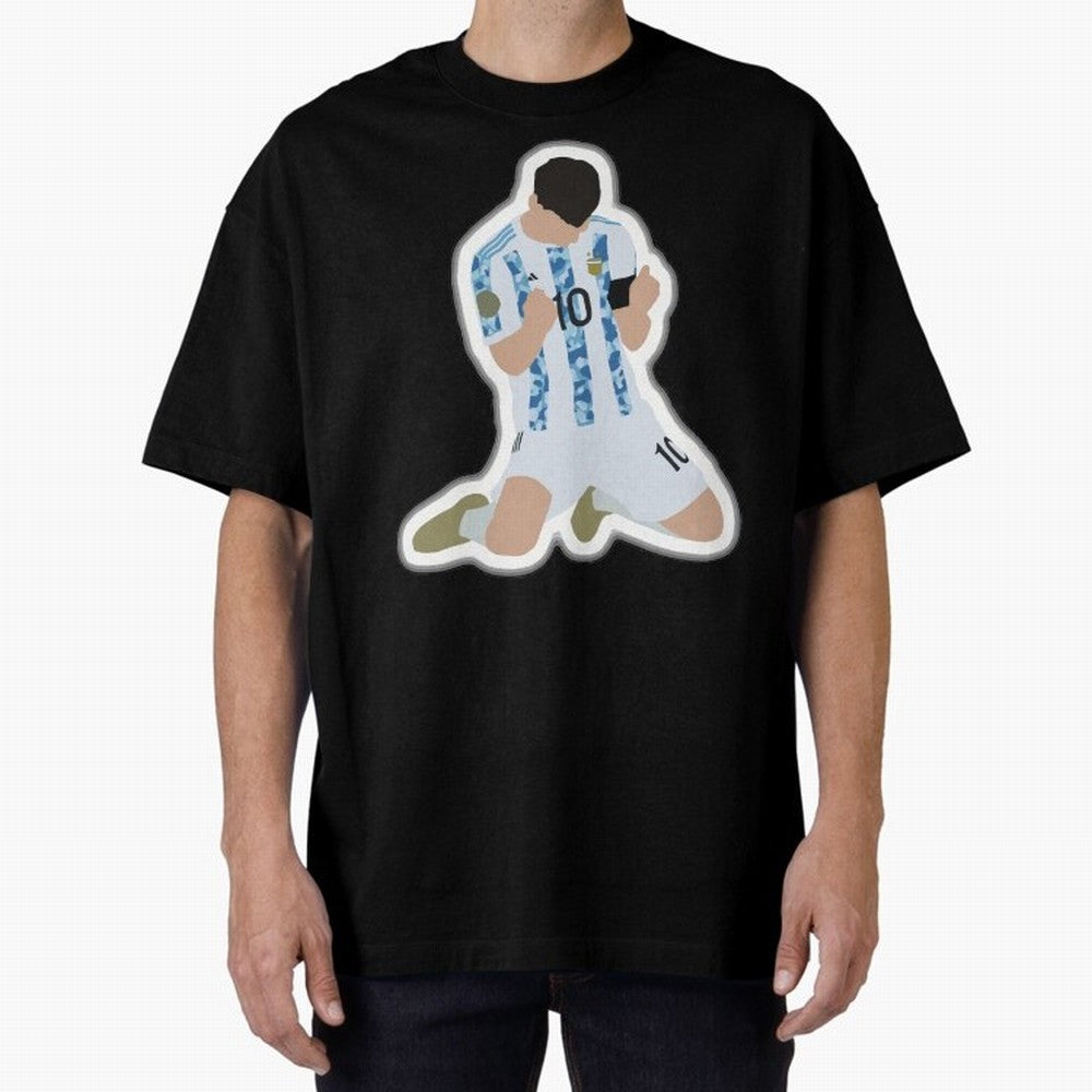 Messi Pop Art Portrait Classic T-Shirt Back the Journey through Global Football Passion for FIFA World Cup 2026 Group Stage, with Neymar, Haaland and Cristiano Ronaldo, France, Football Festival Excitement, Trophy Ambitions, Country Rivalries and