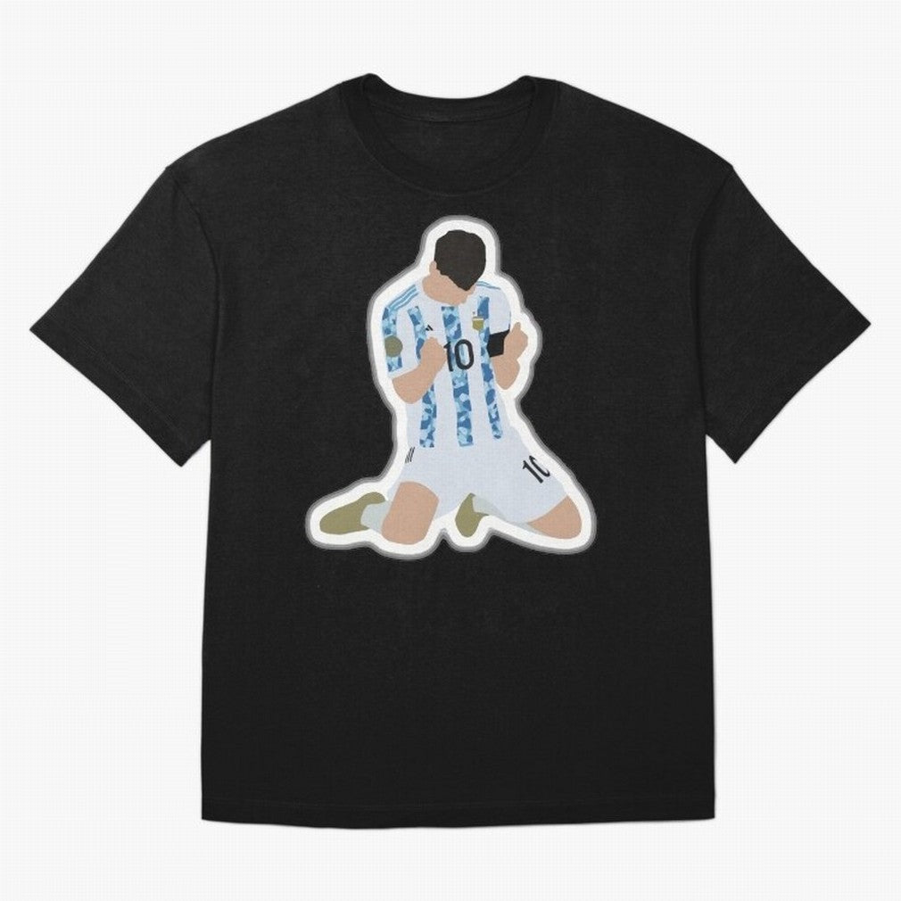 Messi Pop Art Portrait Classic T-Shirt Back the Journey through Global Football Passion for FIFA World Cup 2026 Group Stage, with Neymar, Haaland and Cristiano Ronaldo, France, Football Festival Excitement, Trophy Ambitions, Country Rivalries and
