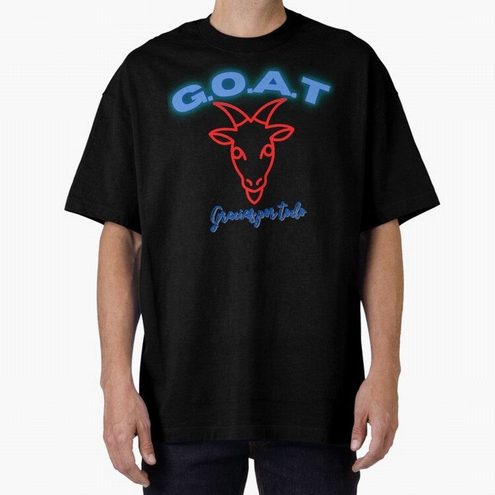 Lionel Messi THANKS GOAT Shirt Oversized T-Shirt Upgrade FIFA World Cup 2026 for Fans of Mbappe and Neymar and Netherlands, Bringing Stadium Memories, Football Loyalty, International Chants and Championship Tradition; Perfect for People Who Love