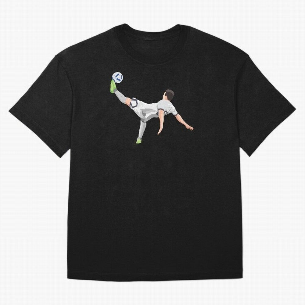 Messi Bicycle Kick Oversized T-Shirt Relive Global Football Passion for FIFA World Cup 2026 Group Stage, Highlighting Mbappe and Neymar, Brazil, Soccer Culture, Superstar Moments, National Team Dreams and Competitive Fire; Perfect for People Who