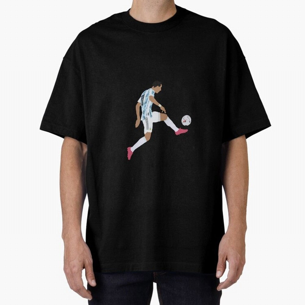 Angel Di Maria Argentina Football Player Classic T-Shirt Follow the Road to the FIFA World Cup 2026 USA Canada Mexico Journey through Messi, Neymar and Mbappe Highlights, England, France and Netherlands Pride, Vintage Soccer Flavor, Modern Football