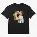 Messi Cup Oversized T-Shirt Support Your Favorite Stars during FIFA World Cup 2026 USA Canada Mexico Spirit, Capturing England and Germany, Cristiano Ronaldo, Fan Favorite Moments, National Team Passion, Big Match Drama and Soccer History; Perfect