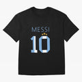 Messi argentina number 10 with 3 stars ver 1 Classic T-Shirt Celebrate Soccer Greatness during Match Day Hype around FIFA World Cup 2026, CR7 and Messi, Portugal, Spain and Germany, Vintage Soccer Flavor, Modern Football Stars, National Flags and