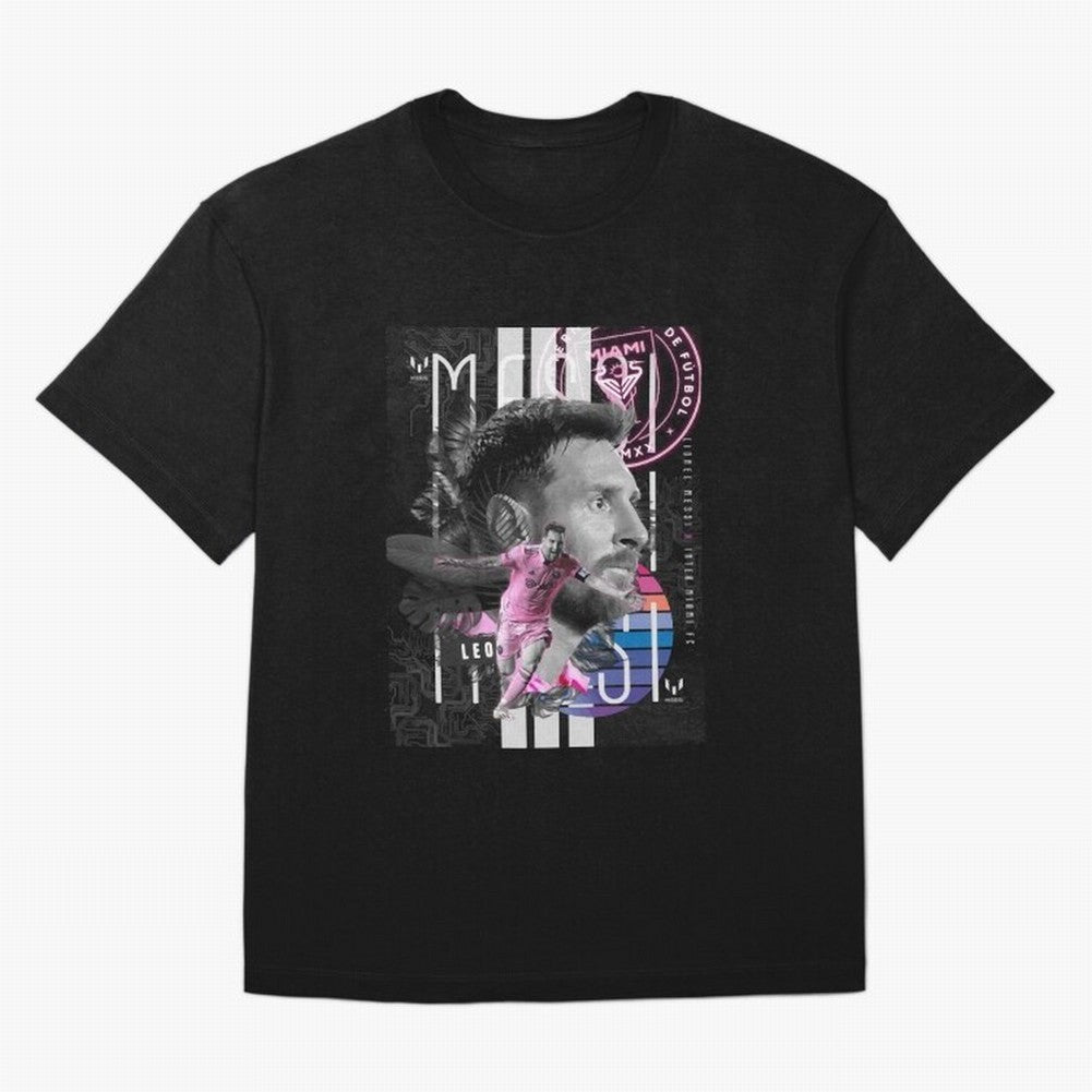 Messi Pop Art Portrait Classic T-Shirt Bring a Vintage Feel to the FIFA World Cup 2026 USA Canada Mexico Journey through Messi, CR7 and Mbappe Highlights, Germany Pride, Goal Celebration Energy, Supporter Heritage, Football Icons and Worldwide