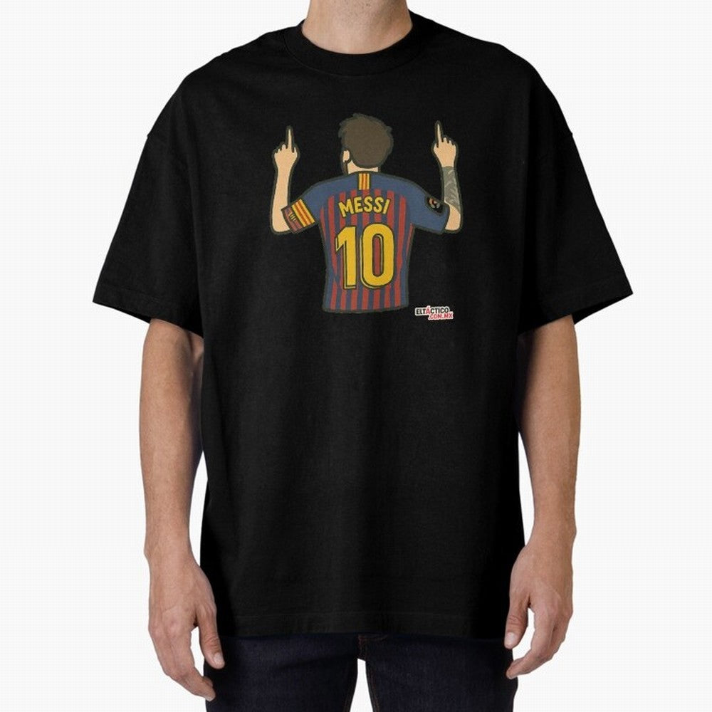 Lionel Messi's famous gesture of pointing to the sky Classic T-Shirt Celebrate Rivalries and Pride in Global Football Passion for FIFA World Cup 2026 Group Stage, Connected to Cristiano Ronaldo, Portugal, Retro Football Energy, Iconic Rivalries,